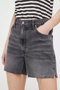 Джинсовые шорты Superdry, серый