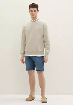 Джинсовые шорты TOM TAILOR, синий деним