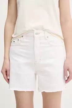 Джинсовые шорты Tommy Jeans, бежевый
