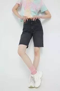 Джинсовые шорты Tommy Jeans, черный