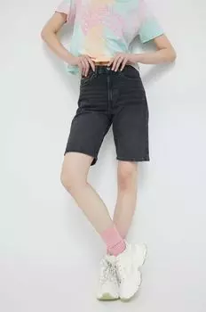 Джинсовые шорты Tommy Jeans, черный