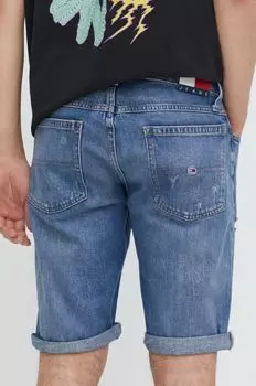 Джинсовые шорты Tommy Jeans, синий