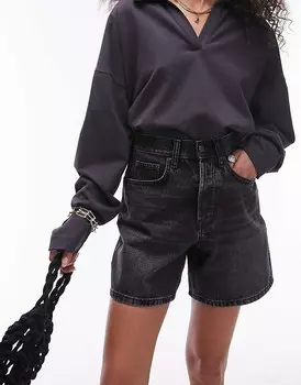 Джинсовые шорты Topshop Editor