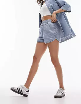 Джинсовые шорты Topshop Petite