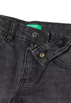 Джинсовые шорты United Colors of Benetton, деним черный