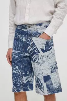Джинсовые шорты Versace Jeans Couture, темно-синий