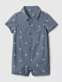 Джинсовый комбинезон Gap, синий