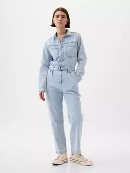 Джинсовый комбинезон Gap, синий
