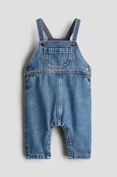 Джинсовый комбинезон H&M, синий