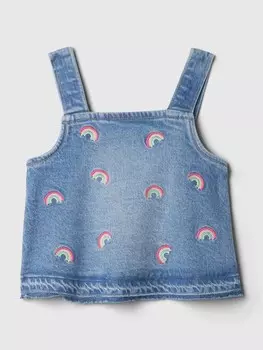Джинсовый топ Gap, синий