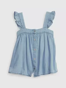 Джинсовый топ Gap, синий