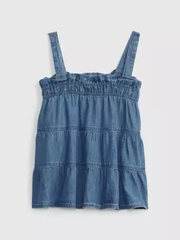 Джинсовый топ Gap, синий