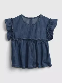 Джинсовый топ Gap, синий