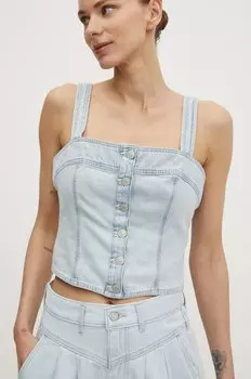 Джинсовый топ Levi's, синий