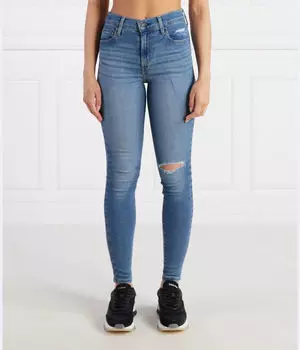 Джинсы 720 hirise супер узкие остров Super skinny fit Levi'S, синий