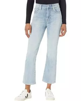 Джинсы 7 For All Mankind High-Waisted Slim Kick in Broken Twill Briar, цвет Broken Twill Briar
