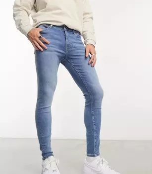 Джинсы Asos Design Power Stretch, голубой
