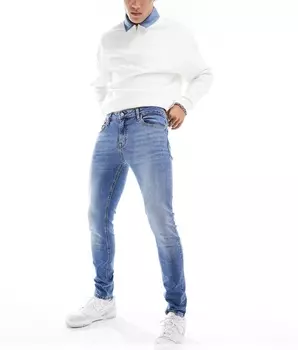 Джинсы Asos Design Skinny, светло-синий
