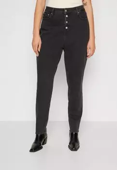Джинсы Baggy MOM Calvin Klein, деним черный