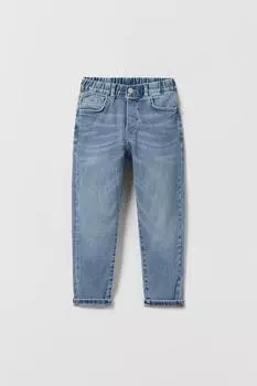 Джинсы-баллоны ZARA, синий