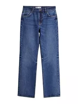 Джинсы Bershka Regular Jeans, синий деним