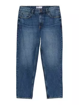 Джинсы Bershka Regular Jeans, синий деним