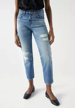 Джинсы-бойфренды TRUE Salsa Jeans, синий