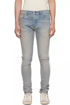Джинсы Bones Slash Amiri, белый