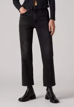 Джинсы Bootcut 725 AUTHENTIC KICK BOOT Levi's, черный деним