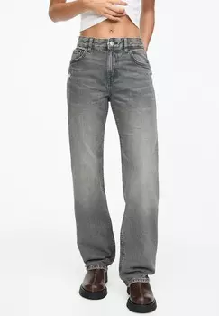 Джинсы Bootcut PULL&BEAR, серый