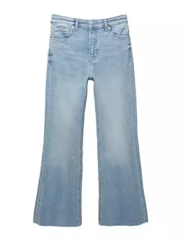 Джинсы Bootcut Pull&Bear, светло-синий