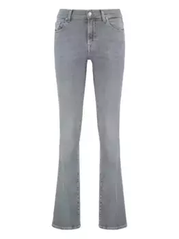 Джинсы bootcut с логотипом 7 For All Mankind, серый