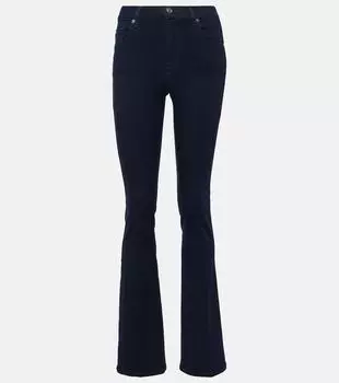 Джинсы Bootcut со средней посадкой 7 For All Mankind, синий