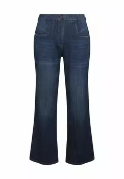 Джинсы Bootcut STRETCH Ulla Popken, темно-синий деним