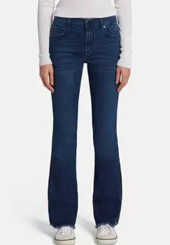 Джинсы Bootcut темно-синего цвета 7 for all mankind, темно-синий