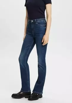 Джинсы Bootcut темно-синего цвета Esprit