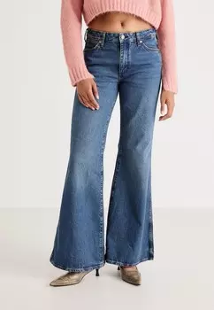 Джинсы Bootcut WANDERER Wrangler, синий деним