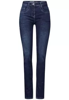 Джинсы CECIL Slim fit Jeans, синий