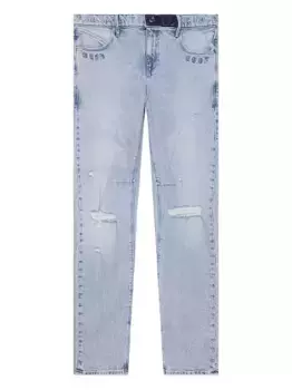 Джинсы Clayton с потертостями RTA, синий