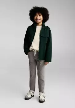Джинсы COMFY Mango Kids, деним серый