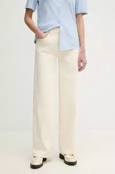 Джинсы Dkny, бежевый