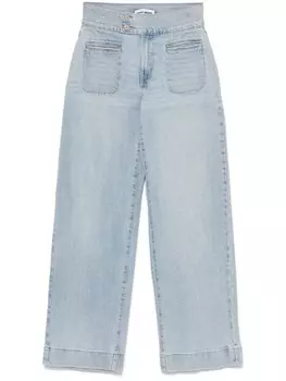 Джинсы DKNY с высокой посадкой, синий