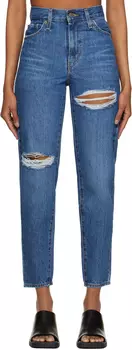 Джинсы для мам цвета индиго 80-х Levi's