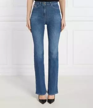 Джинсы Elisabetta Franchi Flare Fit, синий