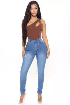 Джинсы Fashion Nova BOE3, синий