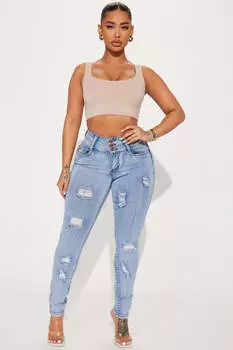 Джинсы Fashion Nova UJ531, синий