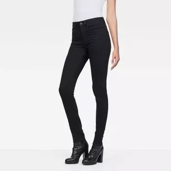 Джинсы G-Star 3302 Deconstructed High Waist Skinny, черный