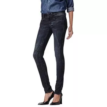 Джинсы G-Star Lynn Mid Waist Skinny, синий