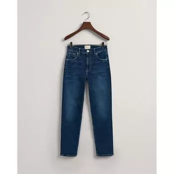 Джинсы Gant Cropped Slim Fit, синий