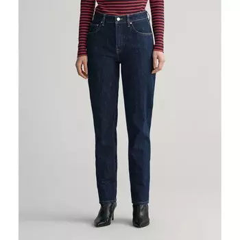 Джинсы Gant Rigid Straight Fit, синий